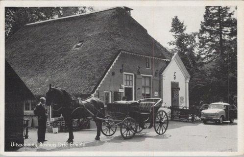 DRIE - ERMELO - Uitspanning Boshuis Drie Ermelo, Verzamelen, Ansichtkaarten | Nederland, Verzenden