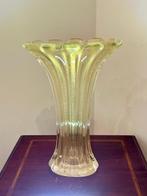 NasonMoretti - Vaas - Vaas van Murano-glas met bladgoud,, Antiek en Kunst