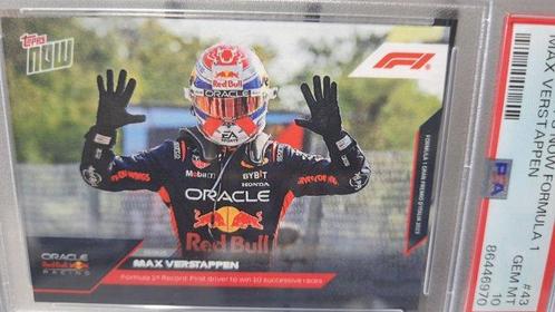 2023 Topps Formula 1 Max Verstappen #43 PSA 10 - 1 Graded, Verzamelen, Stickers