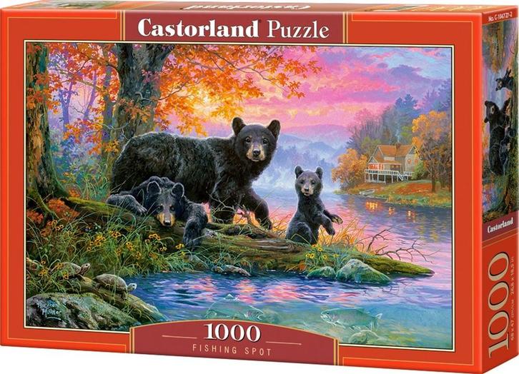 Fishing Spot Puzzel (1000 stukjes) | Castorland - Puzzels, Hobby en Vrije tijd, Denksport en Puzzels, Nieuw, Verzenden