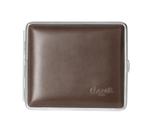 Sigarettenkoker leer (18) - Grijs, Verzamelen, Verzenden, Nieuw, Tabaksdoos of Verpakking