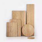 HOCHO Snijplank Kubo - Eikenhout - 450x250x15mm - Tijdloo..., Huis en Inrichting, Keuken | Keukenbenodigdheden, Ophalen of Verzenden