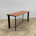 kantoor sidetable,  160x60 cm,  donker beuken - zwart, Ophalen of Verzenden, Gebruikt, Bureau