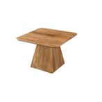 Salontafel Mangohout Salontafel Mick Vierkant 60x60 cm, Huis en Inrichting, Tafels | Salontafels, Verzenden, Vierkant, Nieuw, Industriële meubels