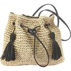 Lascana Schoudertas Strandtas van papierstro, handtas,, Sieraden, Tassen en Uiterlijk, Tassen | Damestassen, Verzenden, Nieuw