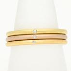 Ring - 18 karaat Geel goud, Roségoud, Niessing Diamant, Sieraden, Tassen en Uiterlijk, Ringen, Nieuw