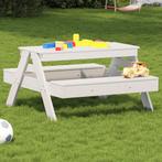 vidaXL Picknicktafel voor kinderen 88x97x52 cm massief, Verzenden, Nieuw