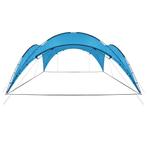 vidaXL Partytent boog 450x450x265 cm lichtblauw, Tuin en Terras, Verzenden, Nieuw, Partytent