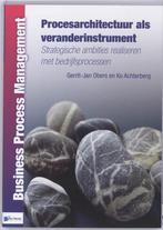 9789087535506 Business Process Management - Procesarchite..., Verzenden, Zo goed als nieuw, Gerrit-Jan Obers