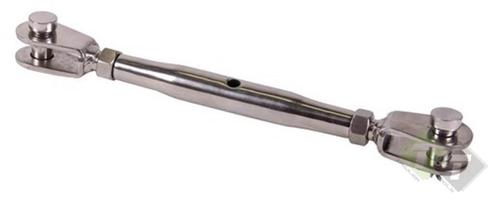 Wantspanner RVS Met Gaffel M10, 13 Mm, Wantspanners, Watersport en Boten, Bootonderdelen, Overige typen, Nieuw, Ophalen of Verzenden