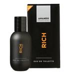 Amando Rich Eau De Toilette - 50 ml, Sieraden, Tassen en Uiterlijk, Uiterlijk | Parfum, Nieuw, Ophalen of Verzenden