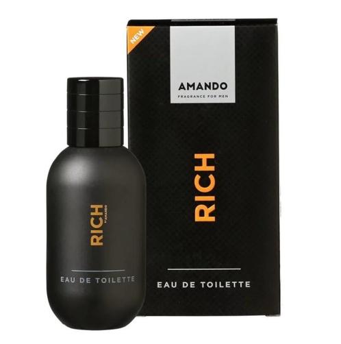 Amando Rich Eau De Toilette - 50 ml, Sieraden, Tassen en Uiterlijk, Uiterlijk | Parfum, Ophalen of Verzenden
