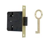 Meubelslot 35 mm inclusief sleutel mat messing, Doe-het-zelf en Verbouw, Hang- en Sluitwerk, Ophalen of Verzenden, Nieuw
