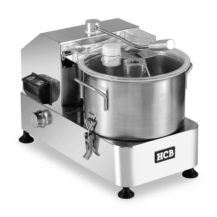 HCB Keukenmachine - 6 liter - 230V - RVS, Zakelijke goederen, Horeca | Keukenapparatuur, Nieuw in verpakking, Bakkerij en Slagerij