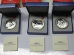 4,50 Euro Frankreich 3 x 1,50 Euro 2007 Asterix zilver Pp..., Verzenden