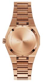 Paul Rich Iced Star Dust II Rose Gold ISD204 horloge 43 mm, Nieuw, Overige merken, Staal, Staal