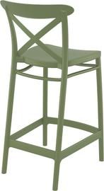 Counter Barkruk - 65 cm - Cross - Olijf Groen - Siesta, Verzenden, Nieuw