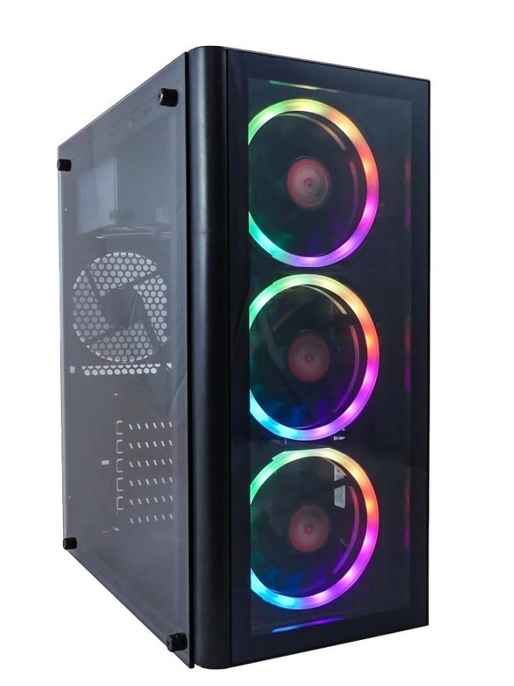 AMD Ryzen 5 RGB Budget Game Computer / Gaming PC  - Inclu..., Computers en Software, Desktop Pc's, Nieuw, Ophalen of Verzenden