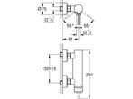 GROHE Essence New Douchekraan - Mengkraan - 15 cm, Verzenden, Zo goed als nieuw