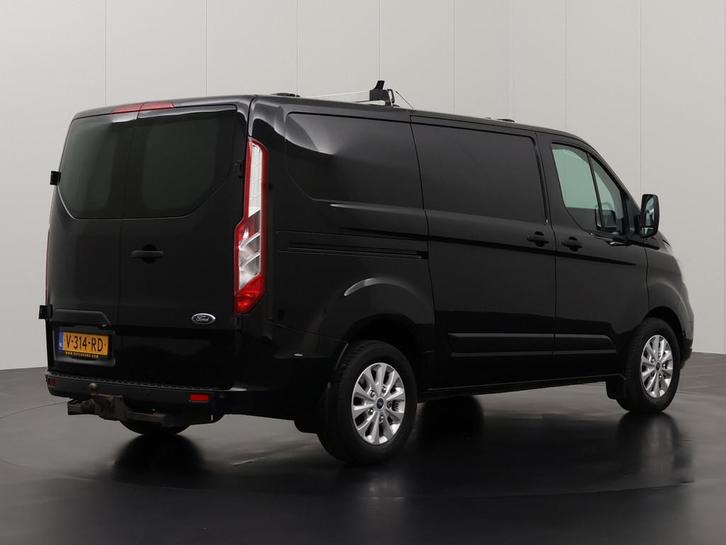 Ford Transit Custom Bestelbus L1 H1 2018 Diesel Automaat, Auto's, Ford, Lease, Zwart, Automaat, Financial lease, BTW verrekenbaar