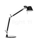 Artemide Tolomeo Micro Tavolo, zwart glimmend - met lampvoet, Huis en Inrichting, Lampen | Tafellampen, Verzenden, Nieuw
