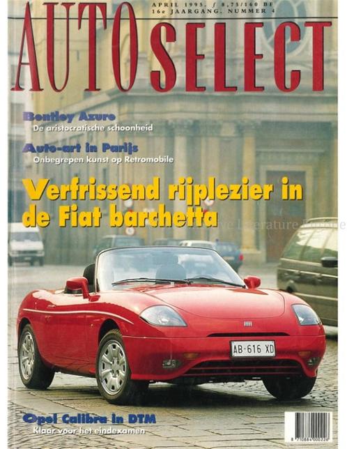 1995 AUTO SELECT MAGAZINE 04 NEDERLANDS, Boeken, Auto's | Folders en Tijdschriften