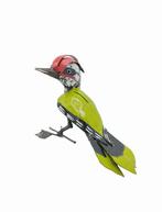 Groene specht sculptuur - Verjaardagscadeau    - Overig, Verzenden, Nieuw