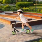 Kinderstep - LED Wielen - Verstelbaar - Vouwbaar - Groen - A, Fietsen en Brommers, Steps, Verzenden, Zo goed als nieuw