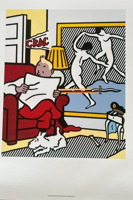 Roy Lichtenstein (1923-1997) - Tintin Reading, Antiek en Kunst, Kunst | Tekeningen en Foto's