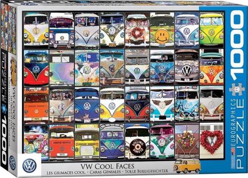 VW cool faces, Volkswagen leuke gezichten (Voertuigen), Hobby en Vrije tijd, Denksport en Puzzels, Nieuw, Ophalen of Verzenden