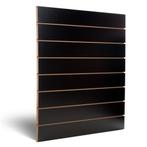 Slatwall wandrek zwart  6215011-ACT