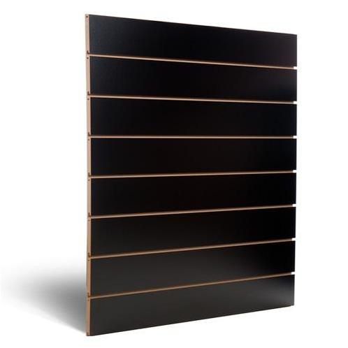 Slatwall wandrek zwart  6215011-ACT, Zakelijke goederen, Kantoor en Winkelinrichting | Winkel en Inventaris