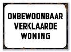 ONBEWOONBAAR VERKLAARDE WONING, ONVERKLAARBAAR BEWOOND, Huis en Inrichting, Woonaccessoires | Wanddecoraties, Nieuw, Verzenden