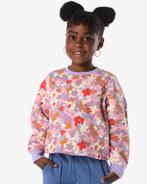 HEMA Kindersweater bloemen lavendel, Verzenden, Nieuw