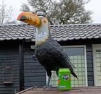sculptuur, Guinness toekan vogel geheel van metaal - 45 cm -