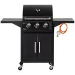 TRUUSK Gasgrill BBQ Met Elk 3 Branders 3 Kw Mobiele Grillwag, Verzenden, Nieuw, TRUUSK