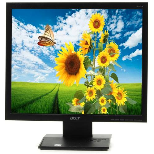 Acer V173 - 17 inch - 1280x1024 - VGA - Zwart (Monitoren), Computers en Software, Monitoren, Nieuw, Verzenden