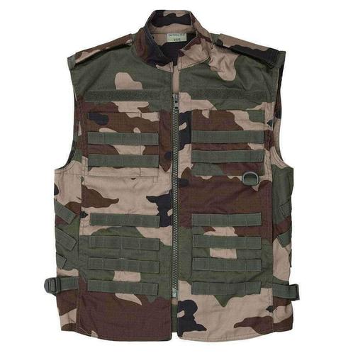 Tactical vest Recon French camo - Maat XS-S, Sport en Fitness, Schietsport-accessoires, Nieuw, Verzenden