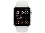 Apple Watch SE (2022), 40mm, GPS + Cellular Zilver (Wit), Verzenden, Zo goed als nieuw