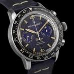 Tecnotempo - Chronograph Vintage Blue - Automatic Swiss, Sieraden, Tassen en Uiterlijk, Nieuw