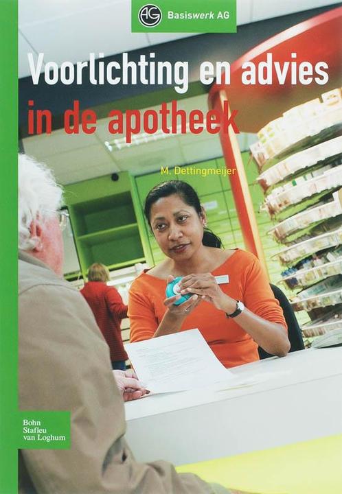 Voorlichting en advies in de apotheek druk 1 9789031348640, Boeken, Studieboeken en Cursussen, Zo goed als nieuw, Verzenden