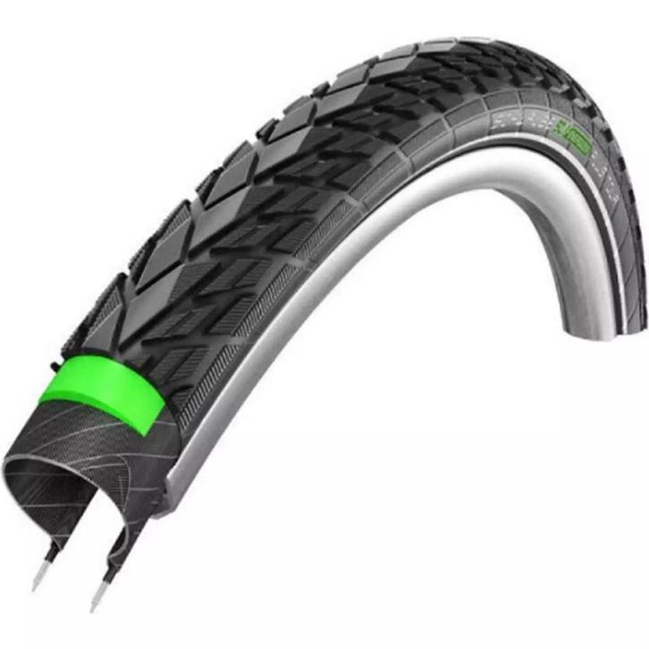 Schwalbe E-touring buitenband - 3mm anti-lek - zwart met..., Fietsen en Brommers, Fietsonderdelen, Nieuw, Ophalen of Verzenden