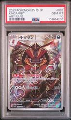 PSA 10 | Kingambit Art Rare | sv1s Scarlet ex | 089/078, Hobby en Vrije tijd, Verzamelkaartspellen | Pokémon, Ophalen of Verzenden
