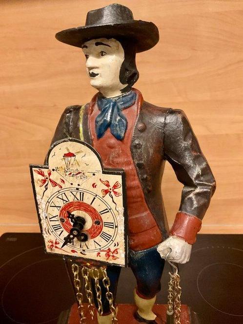 Zwarte Woud Clockman klok - Aluminium - 1950-1960, Antiek en Kunst, Antiek | Klokken