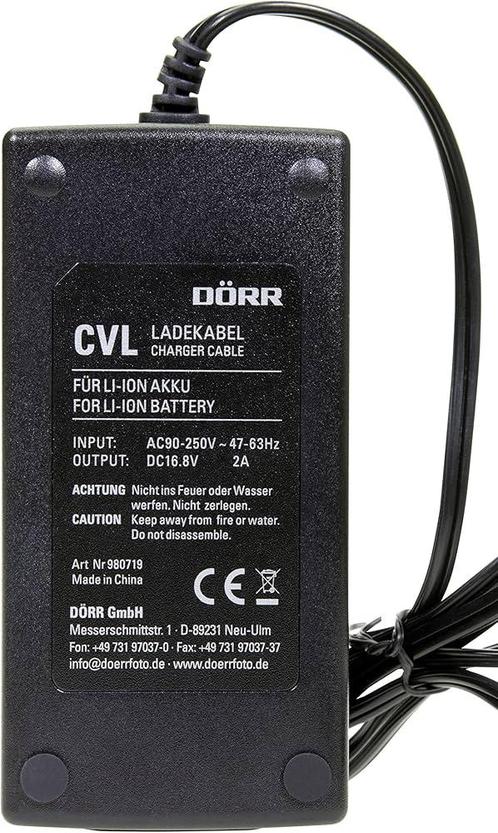 Dörr CVL-65/98 V-Mount Li-Ion Acculader (Nieuw), Audio, Tv en Foto, Fotografie | Professionele apparatuur, Nieuw, Verzenden