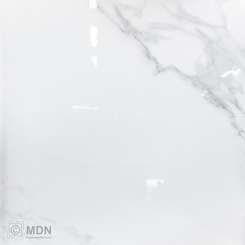 Marmer look Carrara vloertegels keramiek 120x120 cm, Doe-het-zelf en Verbouw, Tegels, Nieuw, Verzenden