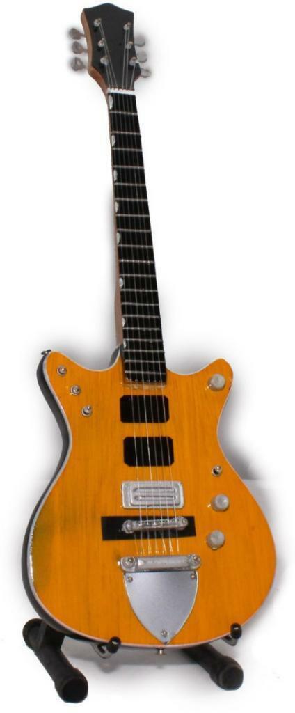 Miniatuur Gretsch G6131 gitaar met gratis standaard, Verzamelen, Muziek, Artiesten en Beroemdheden, Overige typen, Nieuw, Ophalen of Verzenden