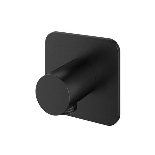 Wanduitlaat Hotbath Gal Vierkant Geborsteld Gunmetal PVD, Doe-het-zelf en Verbouw, Sanitair, Kraan, Nieuw, Ophalen of Verzenden