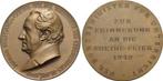 Bronze-medaille 1949 Personenmedaille Goethe, Johann Wolf..., Postzegels en Munten, Verzenden