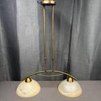 Plafondlamp - Opaline glas - In hoogte verstelbaar., Antiek en Kunst